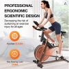 MOBI FITNESS Exercise Bike, Indoor Cycling Bike for Home Gym with Comfortable Seat Cushion Magnetic Resistance Stationary Bikes with Knob Console,  wi