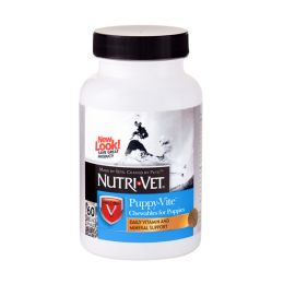 Nutri-Vet Puppy-Vite Liver Chewables 1ea/60 ct