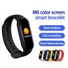 M6 Smart Bracelet Men Fitness Smart Wristband Women Sports Tracker Smart Watch Play Music Bracelet M6 Band For Adriod IOS