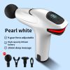 1pc Retinal Gun Deep Muscle Massage Relax Outdoor Fitness Equipment Shock Full Body Massager Electric Massage Gun