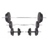 vidaXL Barbell and Dumbbell Set 198.4 lb