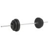 vidaXL Barbell Set 66.1 lb